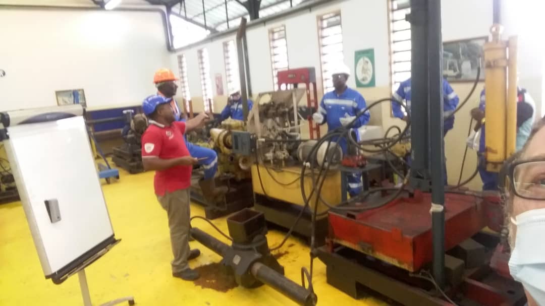 Formation agents Prenco Oil et Gas Gabon