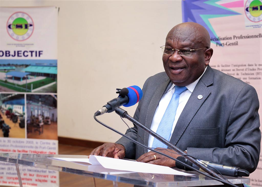 M. ANOUE TOUROU KIKI Léandre Thomas, Directeur Général de l'Agence Nationale de Formation et d'Enseignement Professionnel (ANFEP)